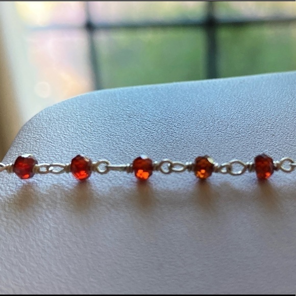 DAINTY Anklet Sterling Silver - Picture 2 of 11